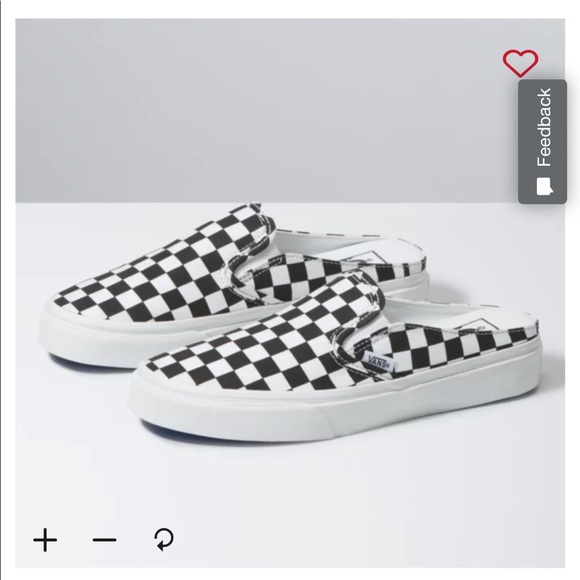 Vans Shoes - VANS CHECKERBOARD CLASSIC SLIP-ON MULE